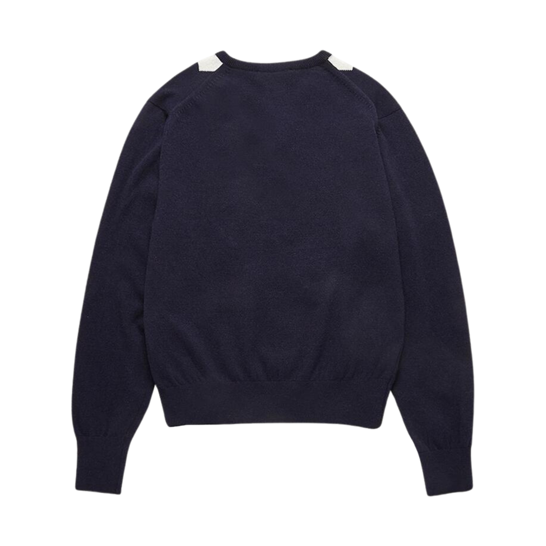 던스트 브이넥 아가일 스웨터 네이비(Dunst V-Neck Argyle Sweater Navy) - 2