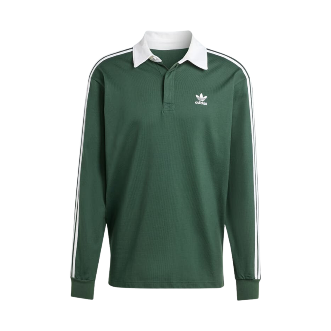 아디다스 아디컬러 럭비 폴로 셔츠 미네랄 그린 - KR 사이즈(Adidas Adicolor Rugby Polo Shirt Mineral Green - KR Sizing)