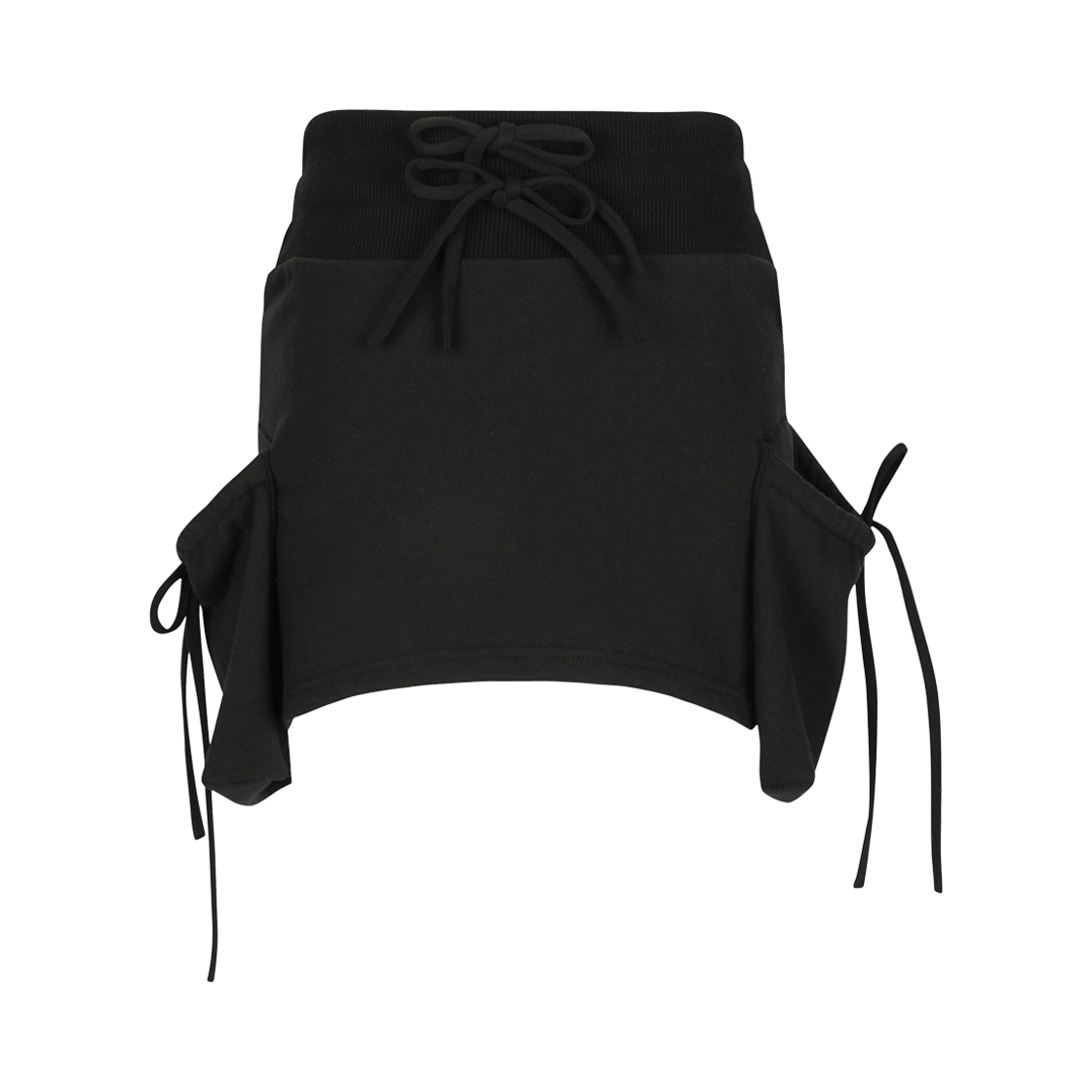 GL25SUBT02BK Gila Archive Star Patch Pocket Lip Skirt Black