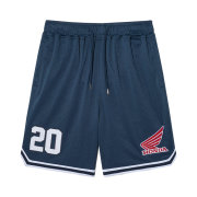 Honda Lip Mesh Jersey Shorts Navy