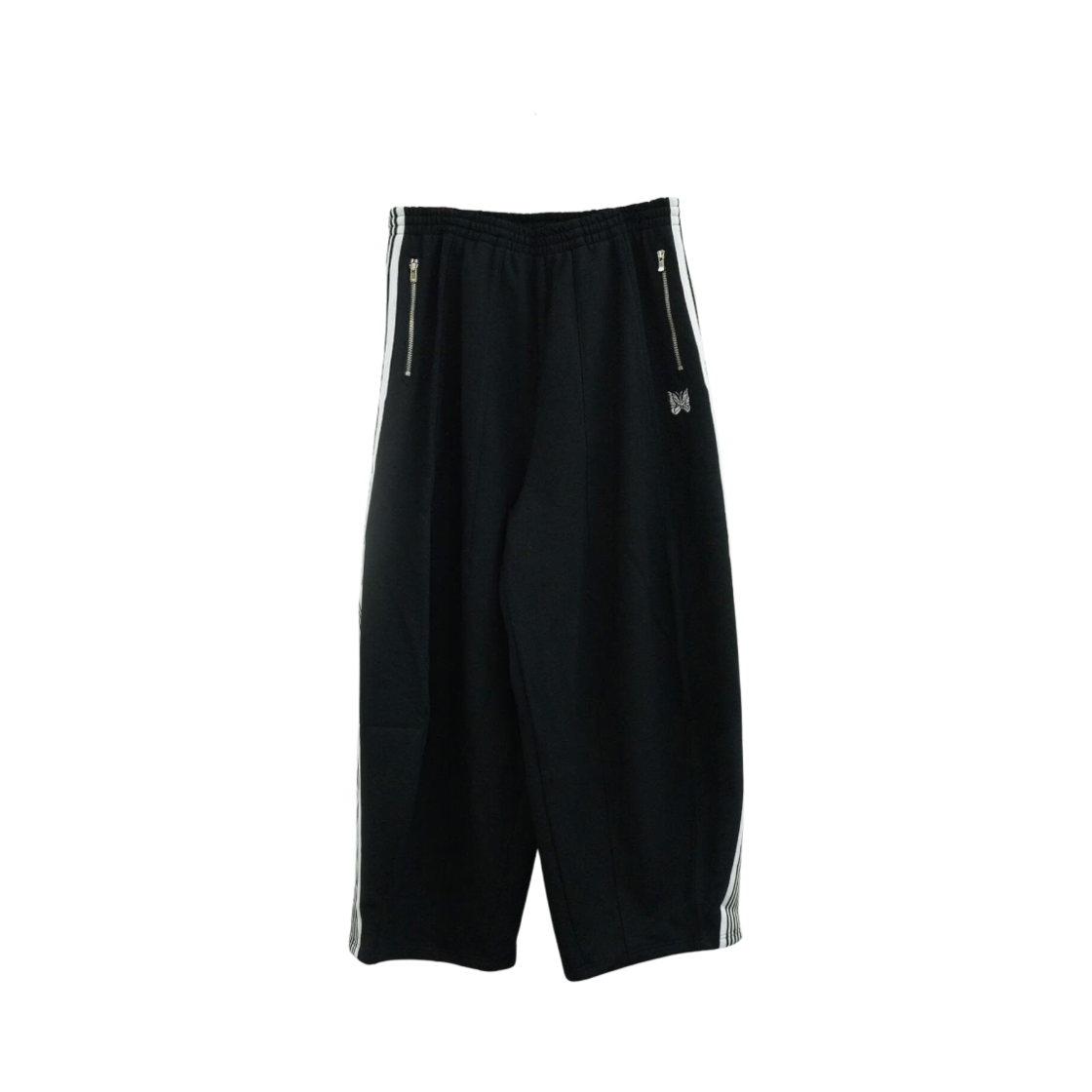 PU1625 Needles x LHP H.D. Track Pants Cotton Jersey Black