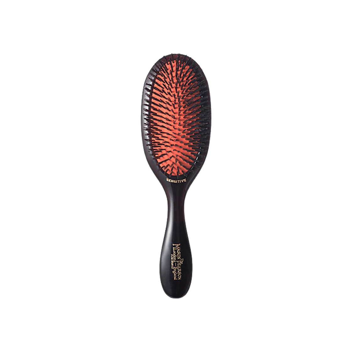 - Mason Pearson Handy Sensitive Bristle Hairbrush SB3 Dark Ruby