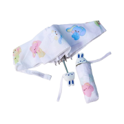 NewJeans Bunini 5 Tier Pattern Umbrella White