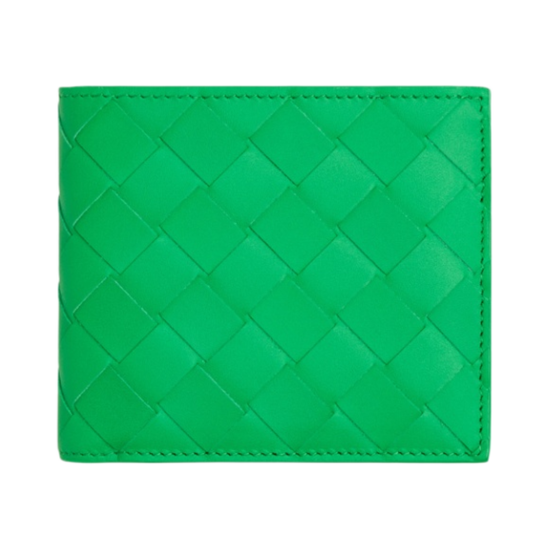 보테가 베네타 코인 반지갑 패러킷(Bottega Veneta Bi-Fold Wallet with Coin Purse Parakeet) - 1