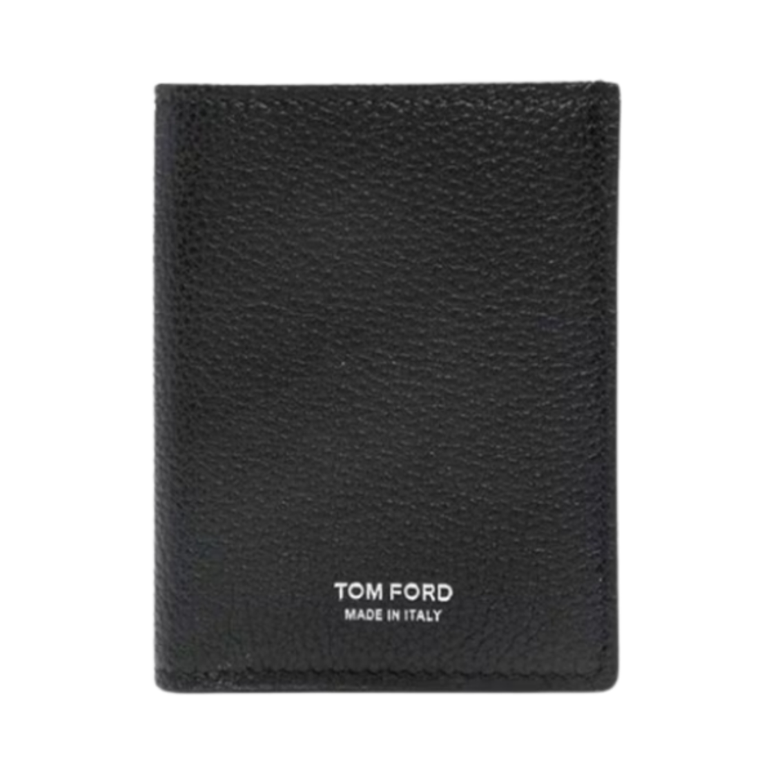 Y0279-LCL158S-1N001 Tom Ford Logo Leather Card Holder Black
