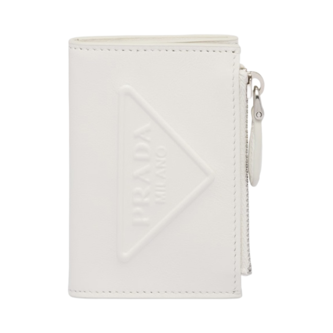 프라다 레더 카드 홀더 화이트(Prada Leather Card Holder White) - 1