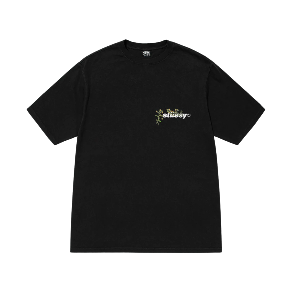 스투시 보케이 피그먼트 다이드 티셔츠 블랙(Stussy Bokay Pigment Dyed T-Shirt Black) - 2