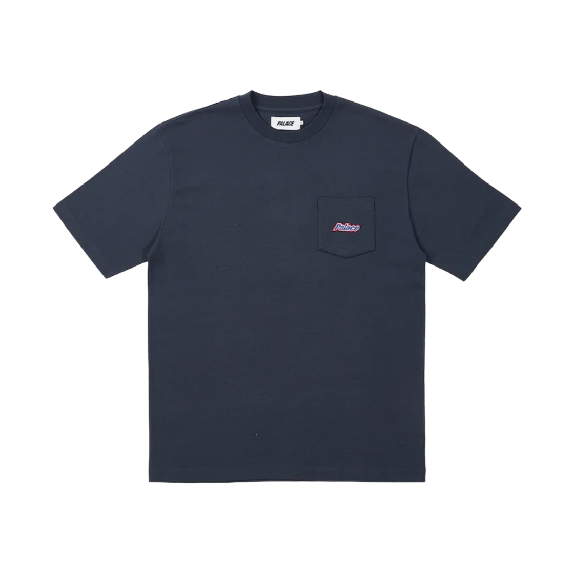 팔라스 자수 포켓 티셔츠 네이비 - 23SS(Palace Embroidered Pocket T-Shirt Navy - 23SS) - 1