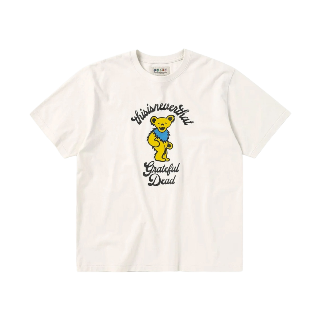 GD231TTSST03NAT Thisisneverthat x Grateful Dead Good Ol' Dancing Bears T-Shirt Natural