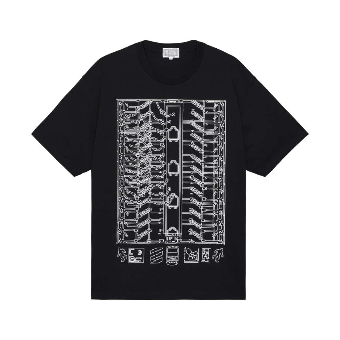 카브엠트 더 커모디티 티셔츠 블랙 - 23SS(Cav Empt The Commodity T-Shirt Black - 23SS) - 1