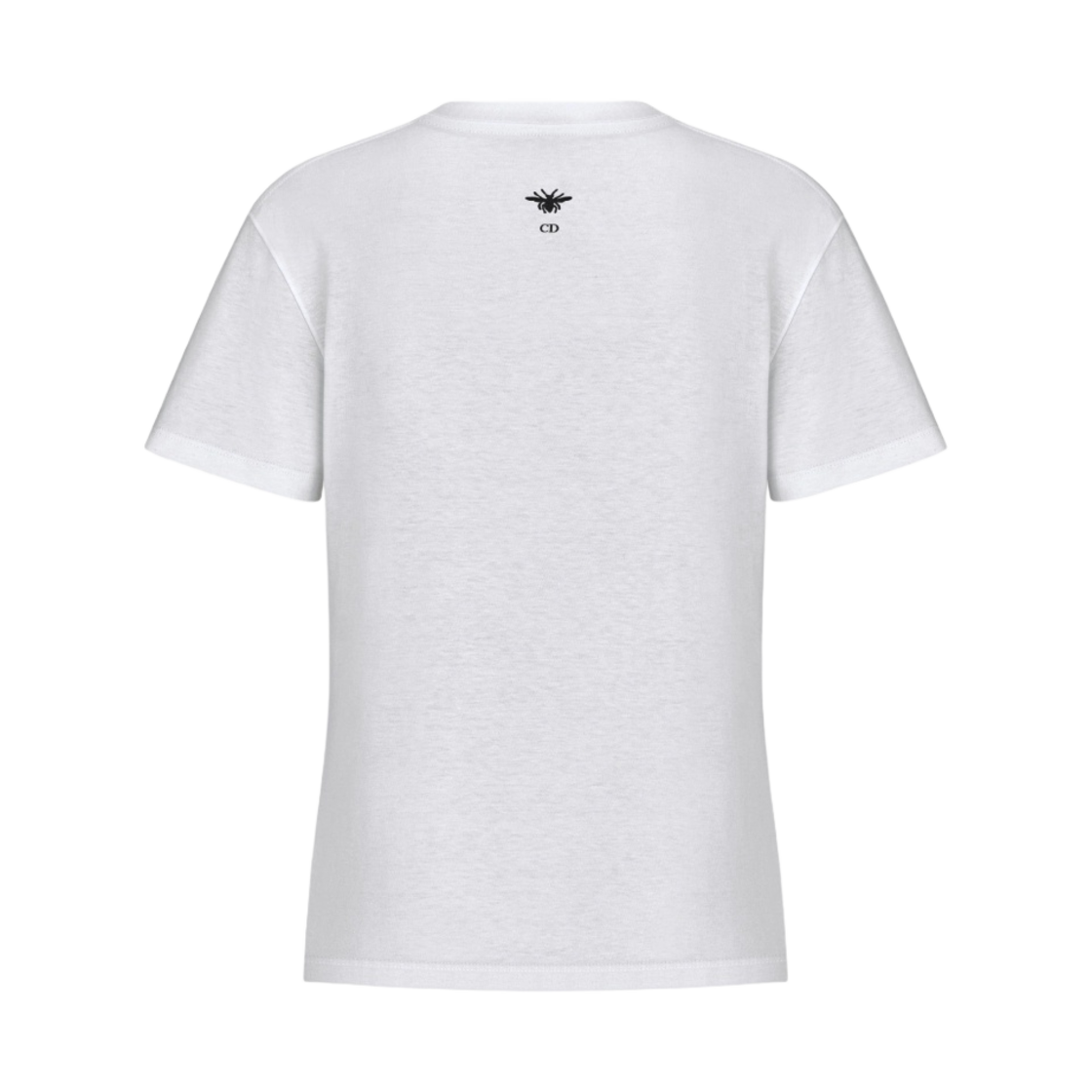 (W) 디올 에크루 코튼 저지 리브 드 인피니 모티프 티셔츠 에크루 블루((W) Dior Ecru Cotton Jersey and Reve d'Infini Motif T-shirt Ecru Blue) - 2