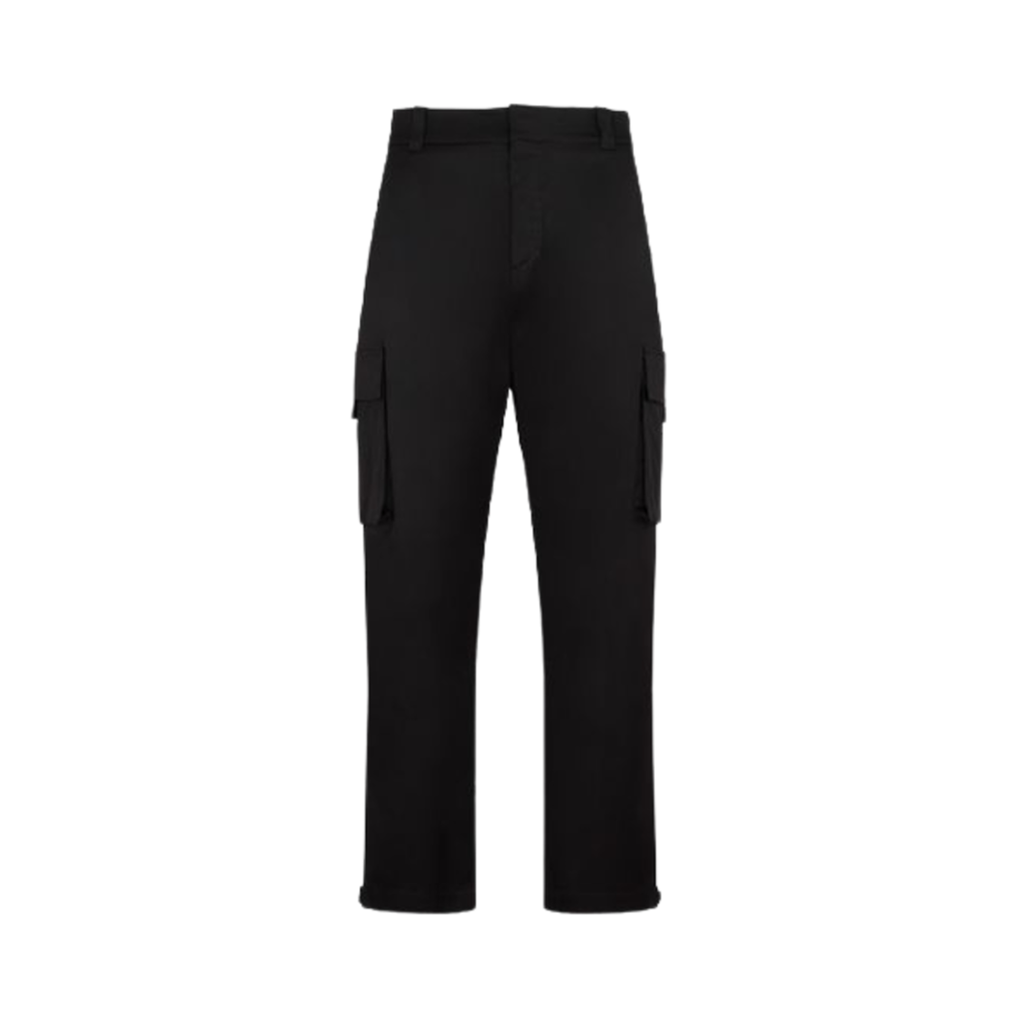 013C101A3866-900 Dior Back Logo Patch Cotton Cargo Pants Black