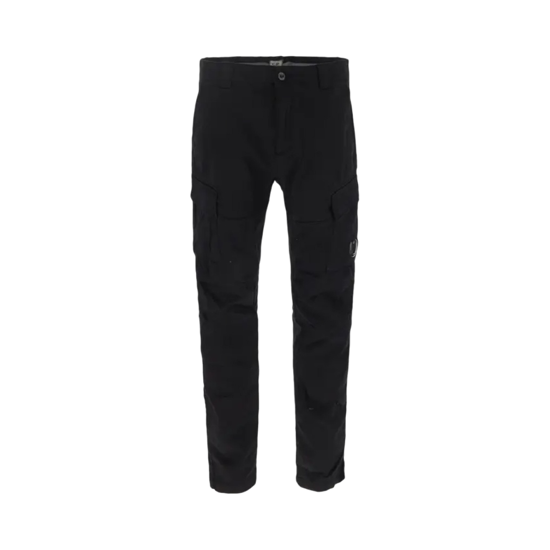 14CMPA056A005694G999 C.P. Company Stretch Sateen Lens Cargo Pants Black - 23SS