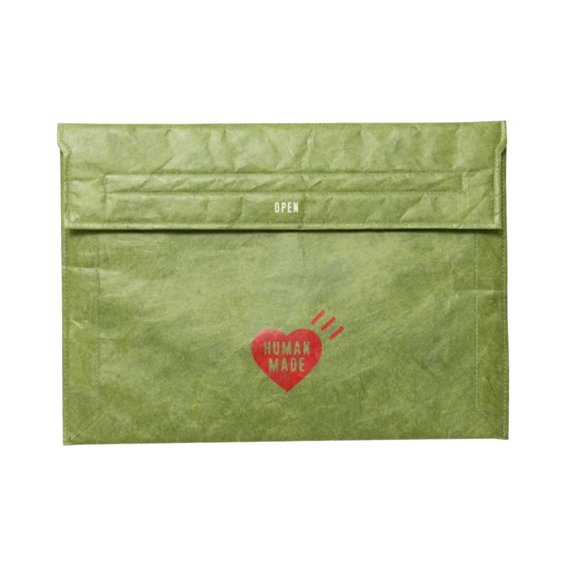 휴먼 메이드 PC & 태블릿 슬리브 14인치 올리브 드랩(Human Made PC & Tablet Sleeve 14 Inch Olive Drab)