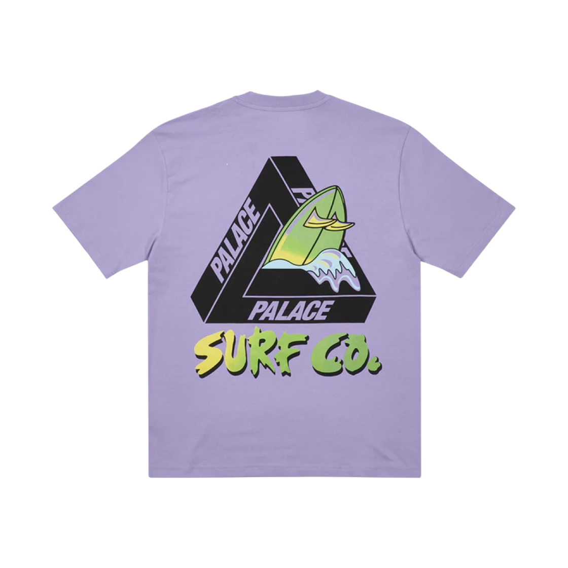 - Palace Tri-Surf Co T-Shirt Violet - 22SS