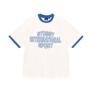 Stussy Heavy Jersey Sport T-Shirt Off White