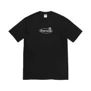 Supreme Warning T-Shirt Black - 22FW