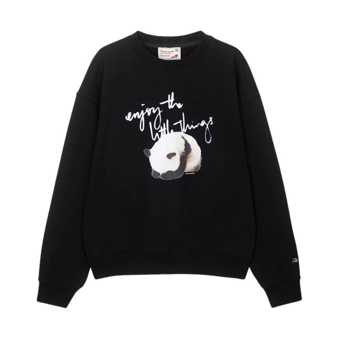 던스트 판다 스웨트셔츠 블랙(Dunst Panda Sweatshirt Black)