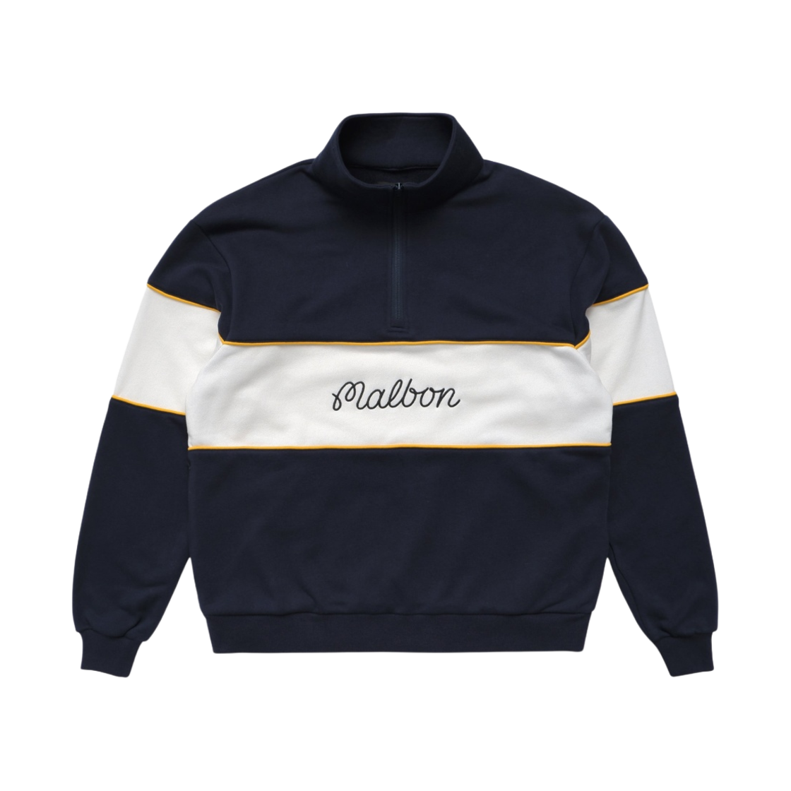 말본 골프 컬리지에이트 1/4 집 탑 네이비