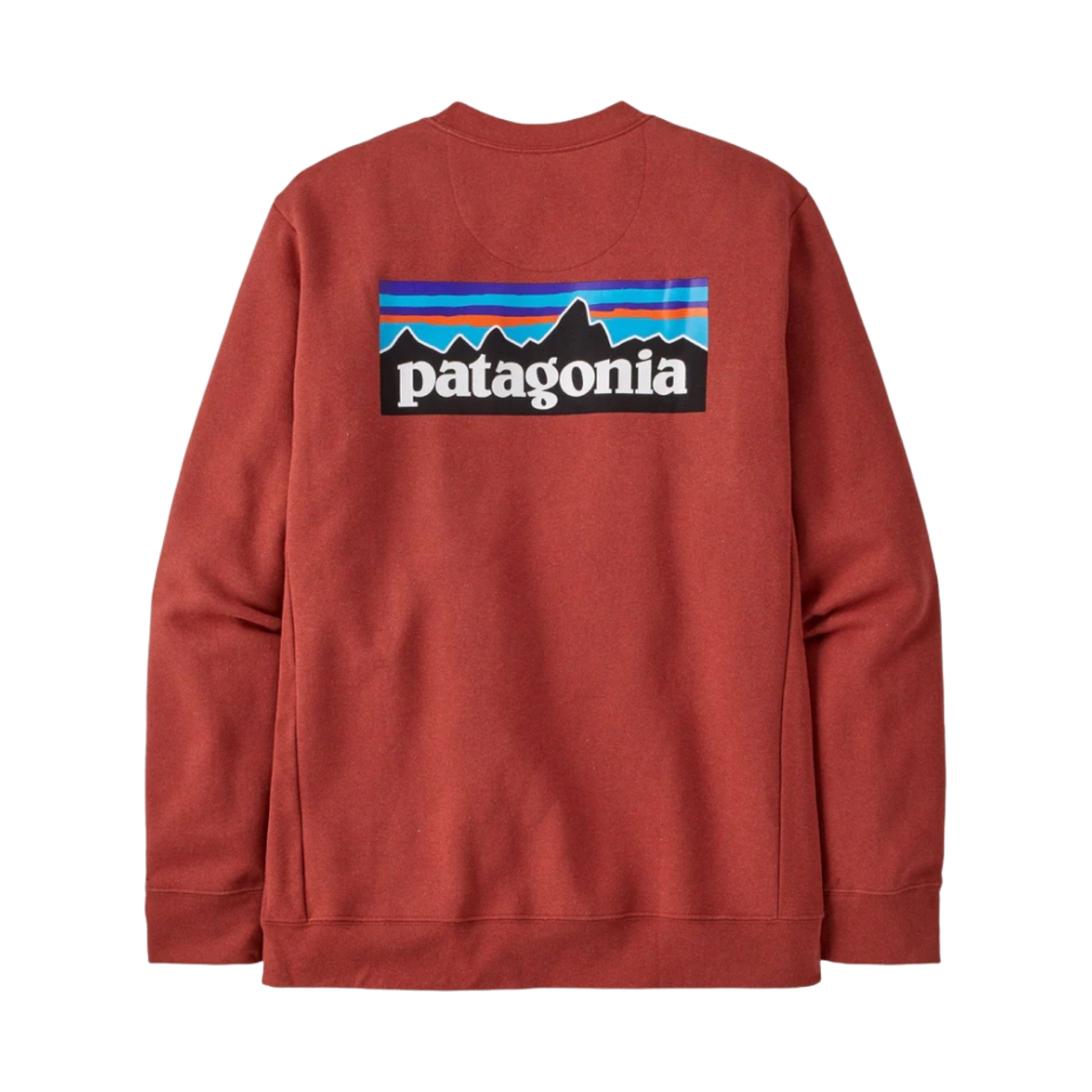 파타고니아 P-6 로고 업라이절 크루 스웨트셔츠 벌 레드(Patagonia P-6 Logo Uprisal Crew Sweatshirt Burl Red) - 1