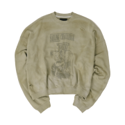 NAUTICA x Undermycar - NTC X UMC APLIQUE SWEATSHIRTS - BEIGE