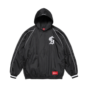 Supreme Hooded Warm Up Pullover Black - 23FW