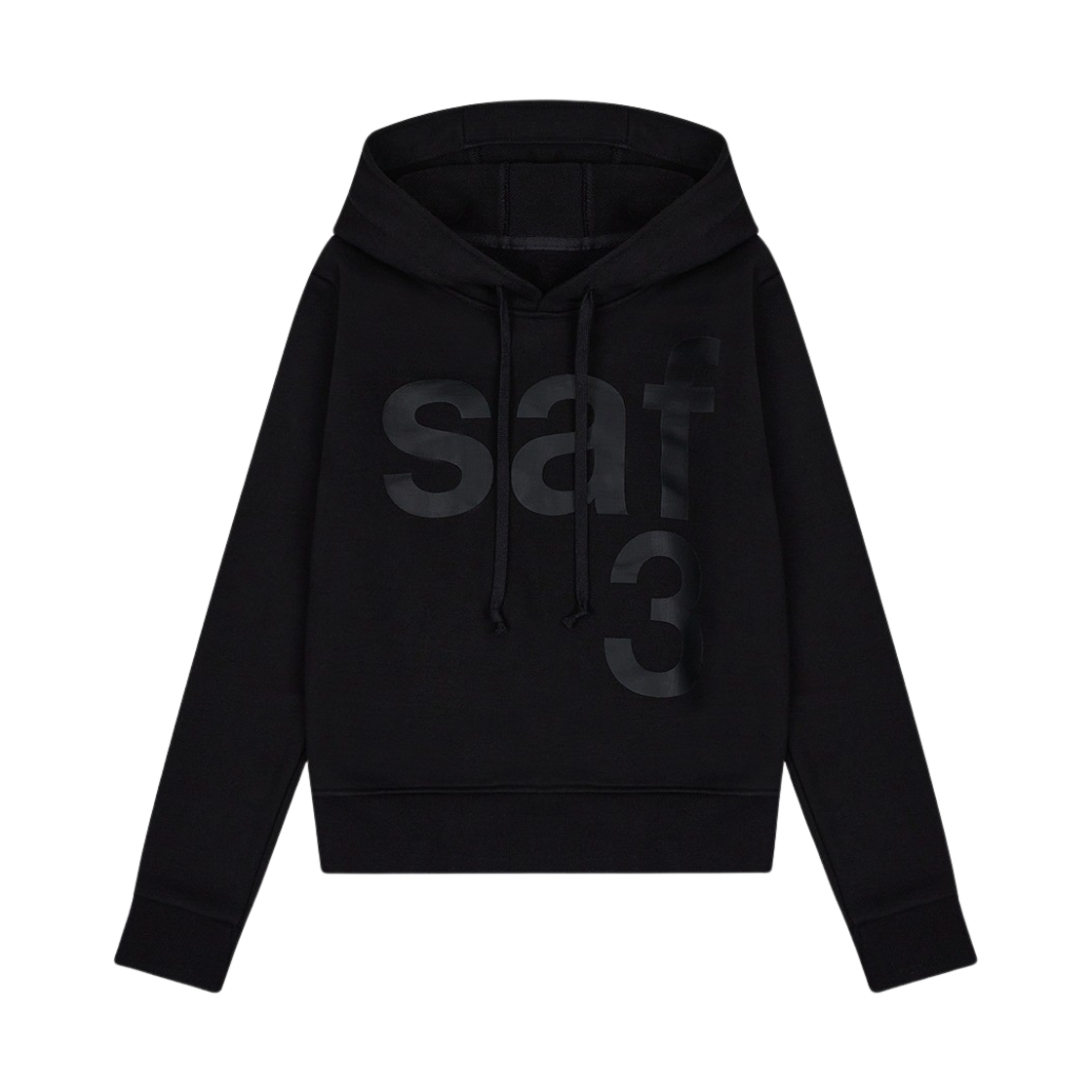 [KREAM 단독] 사파리스팟 우먼 1/2 베이직 사파리 후드 블랙([KREAM 단독] Safarispot Women 1/2 Basic Safari Hoodie Black)