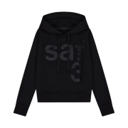 Safarispot Women 1/2 Basic Safari Hoodie Black