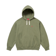 Supreme Small Box Drawcord Hooded Sweatshirt Light Olive - 23FW