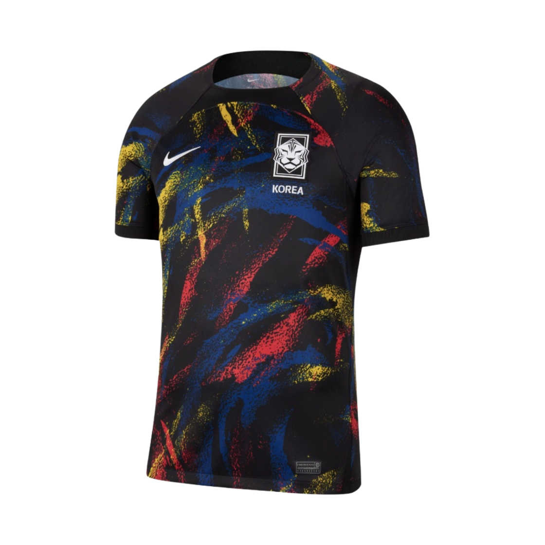 나이키 코리아 2022/23 드라이핏 스타디움 어웨이 숏슬리브 저지 블랙 - US/EU(Nike Korea 2022/23 Dri-Fit Stadium Away SS Jersey Black - US/EU)