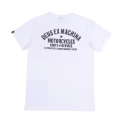 Deus Ex Machina Biarritz Address T-Shirt White