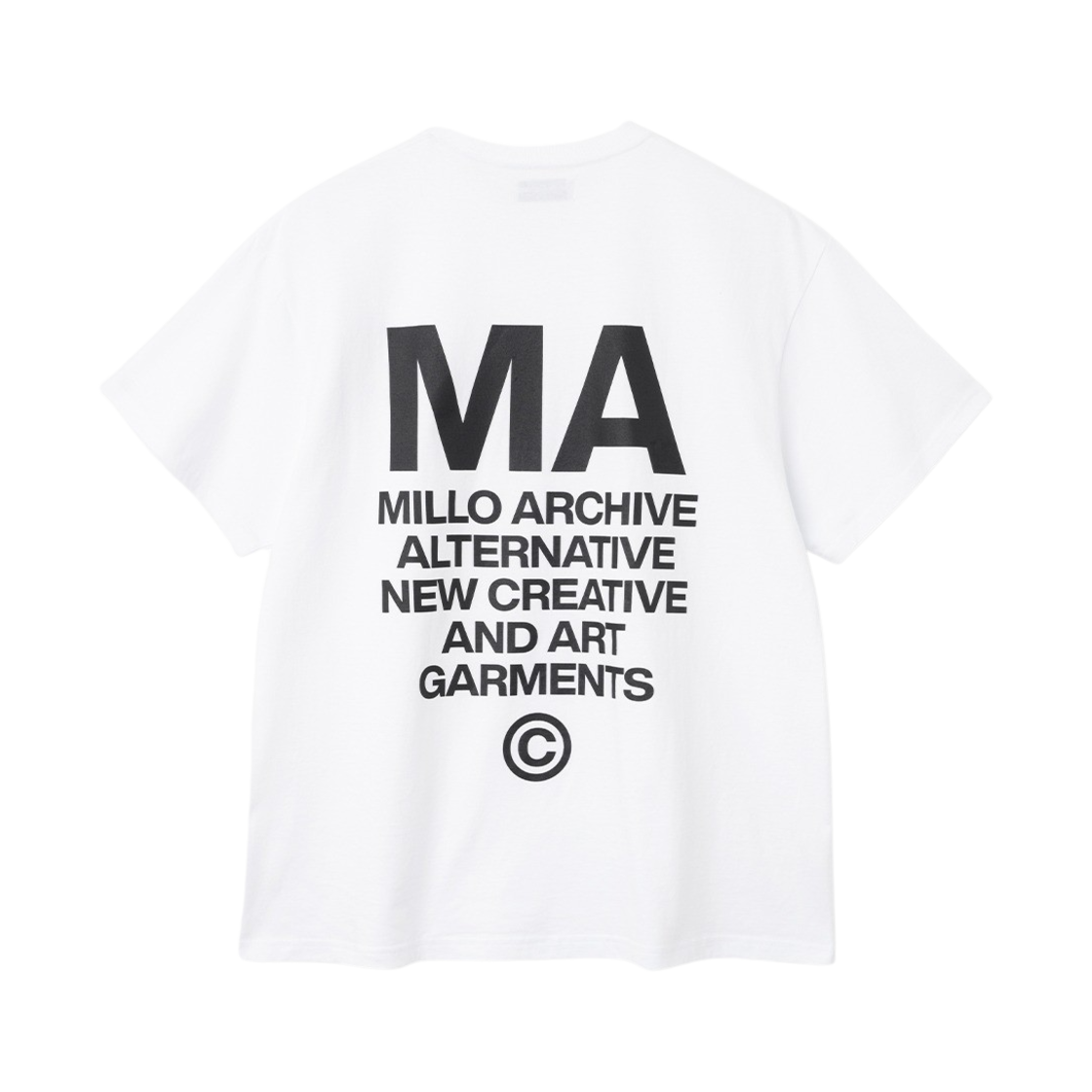 밀로 아카이브 MA 아카이브 티셔츠 화이트