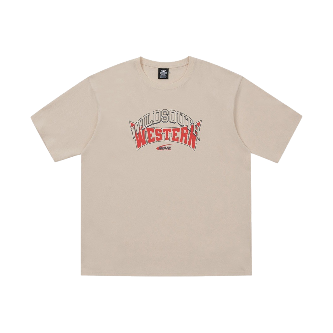 알디브이제트 웨스턴 아치 티셔츠 베이지(RDVZ Western Arch T-Shirt Beige)