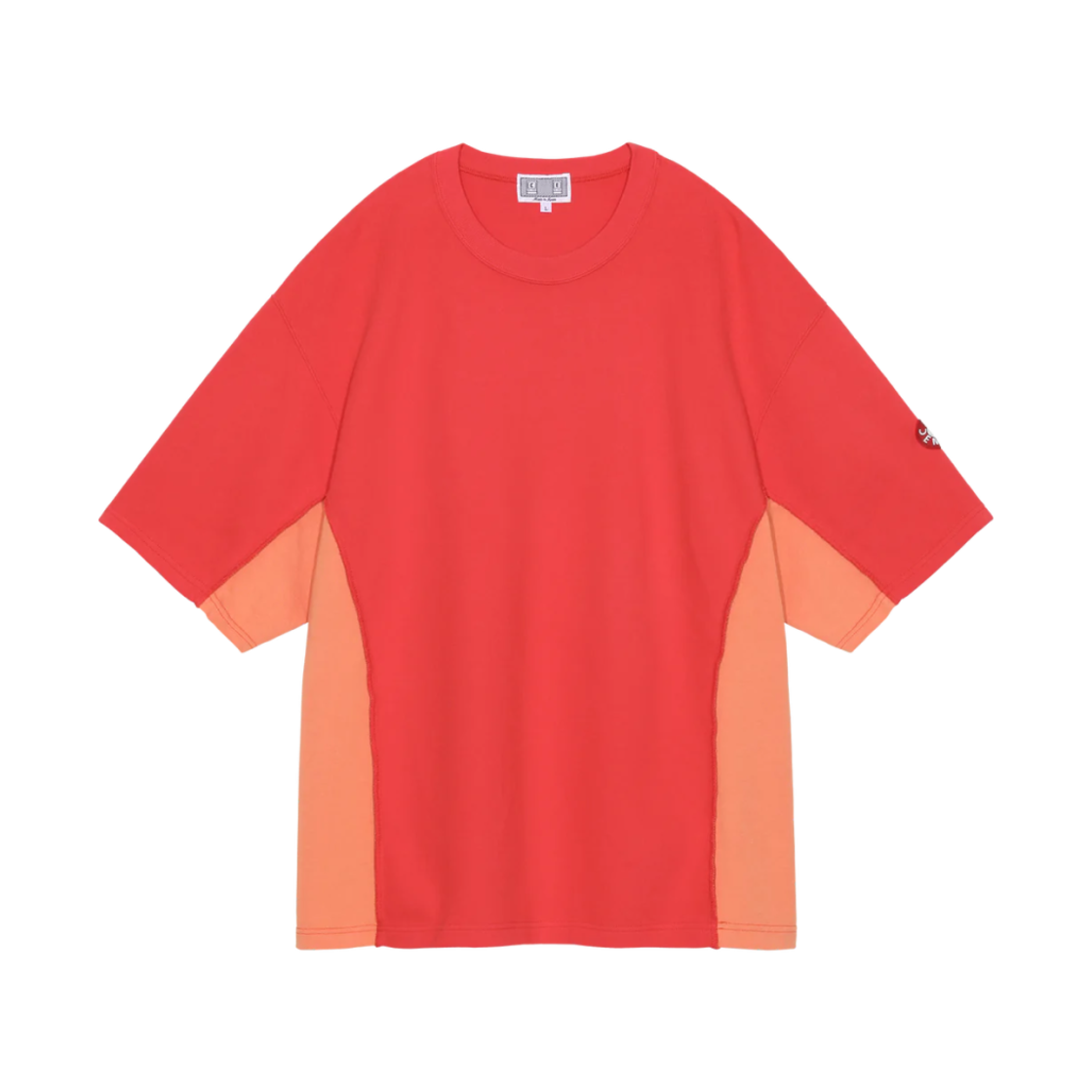 - Cav Empt Side Seam DBL Knit T-Shirt Red - 24FW