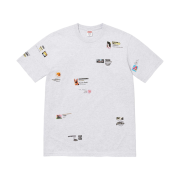 Supreme Upset T-Shirt Ash Grey - 24FW
