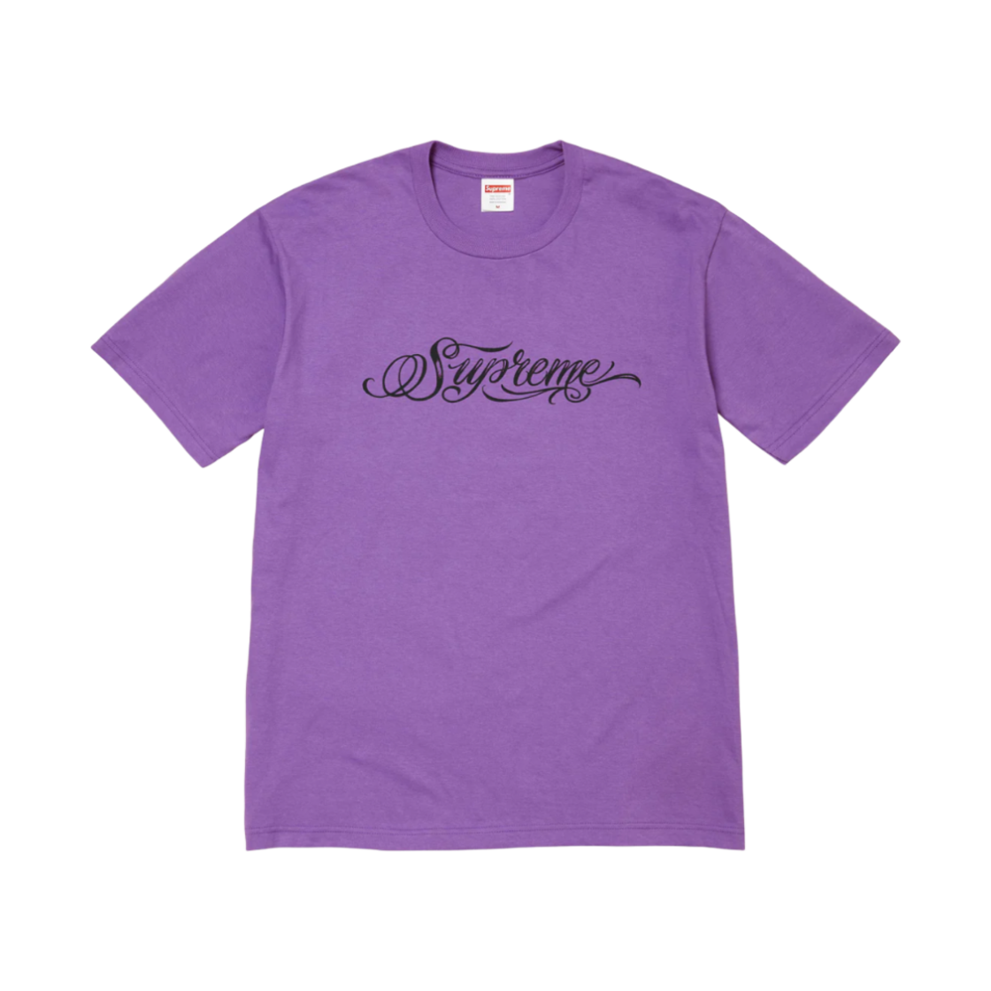 슈프림 스크립트 티셔츠 퍼플 - 24FW(Supreme Script T-Shirt Purple - 24FW)