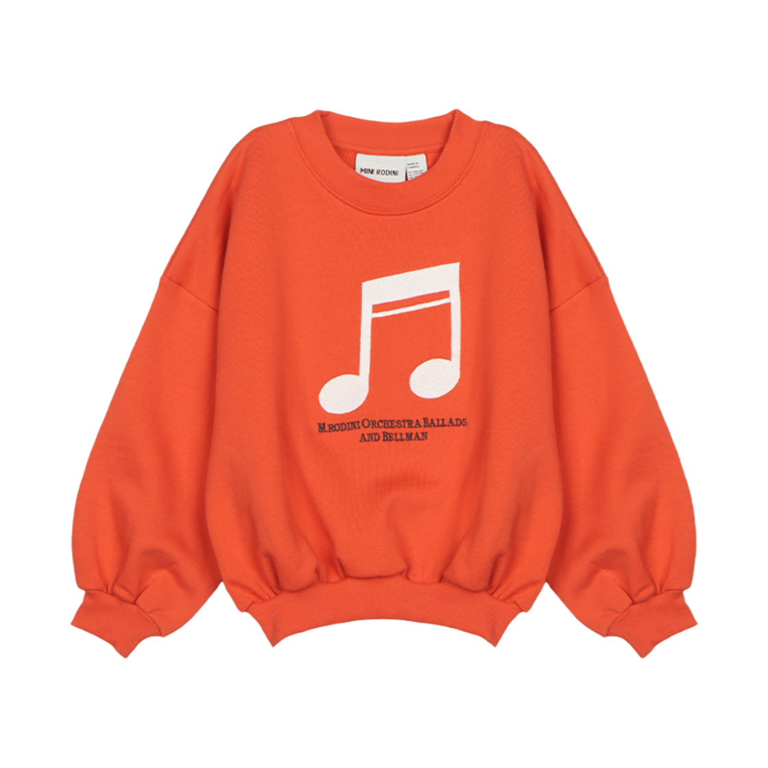 2522011642 (Kids) Mini Rodini Sweatshirt Orange