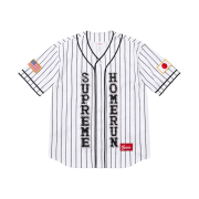 Supreme x Homerun Baseball Jersey Stripe - 25SS