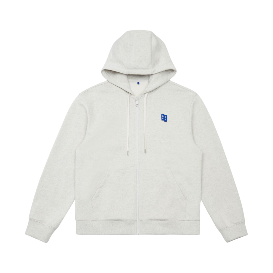 아더에러 시그니피컨트 TRS/BL 태그 후드 집업 01 오트밀(Ader Error Sig; TRS/BL Tag Hoodie Zip-Up 01 Oatmeal)