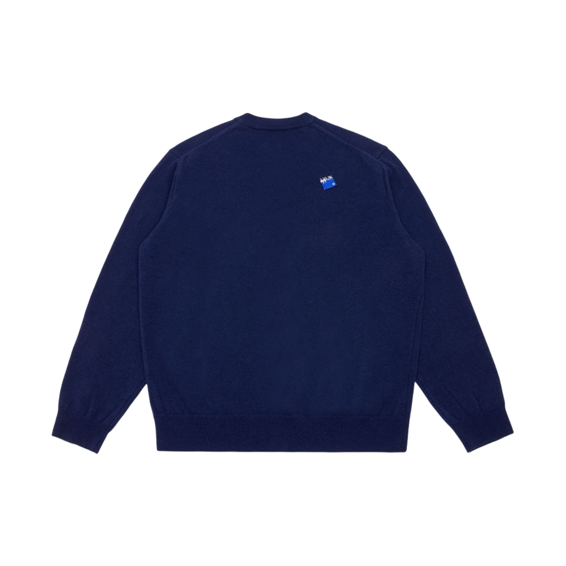 【ADER ERROR】 Sig; TRS Tag knit 02 ADER error: Navy Sig; TRS Tag 02 Cardigan | SSENSE