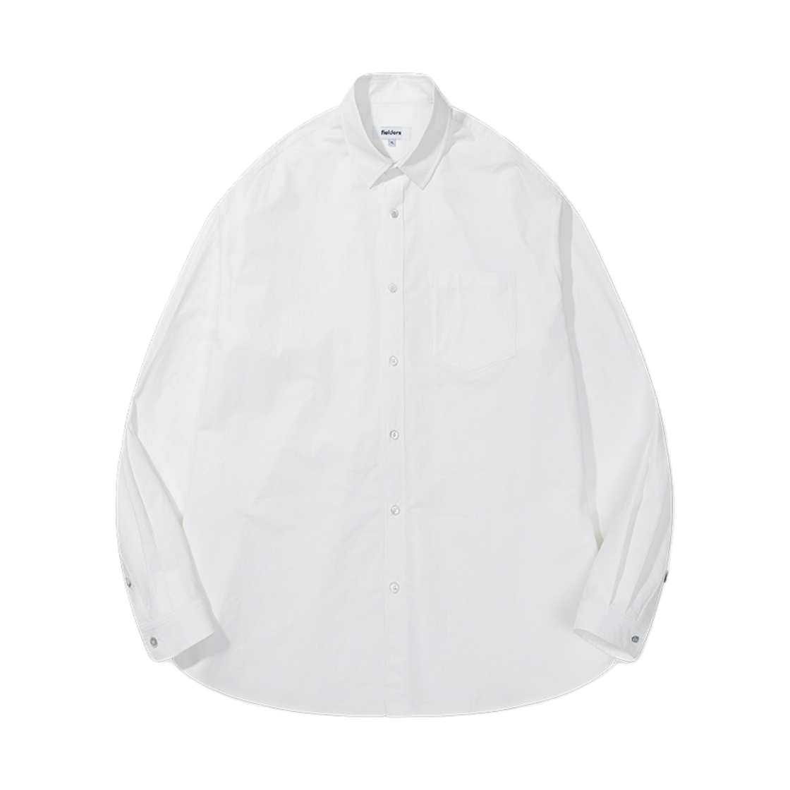 필더스 남성 에센셜 고밀도 면셔츠 오프 화이트(Fielders Man Cotton Shirt Off White) - 1