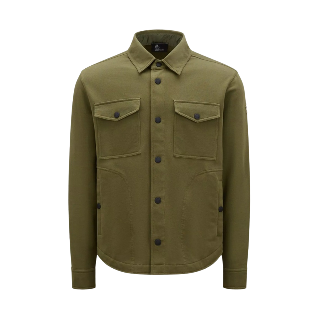 몽클레르 플리스 셔츠 다크 그린 - 23SS(Moncler Fleece Shirt Dark Green - 23SS) - 1
