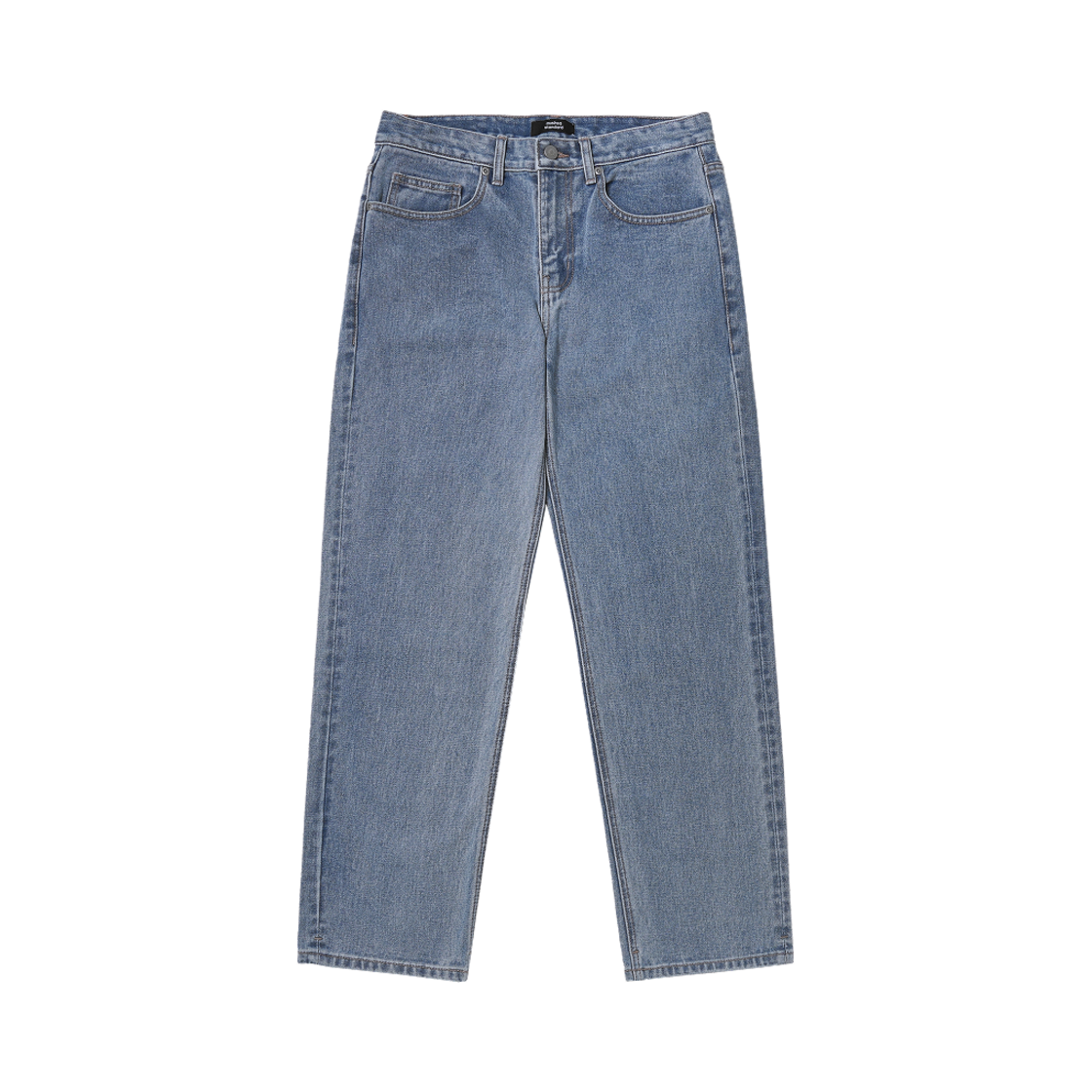 무신사 스탠다드 스트레이트 데님 팬츠 라이트 인디고(Musinsa Standard Straight Denim Pants Light Indigo)