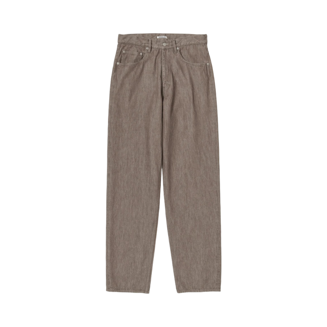 오라리 하드 트위스트 데님 와이드 팬츠 모카 브라운 - 23AW(Auralee Hard Twist Denim Wide Pants Mocha Brown - 23AW)