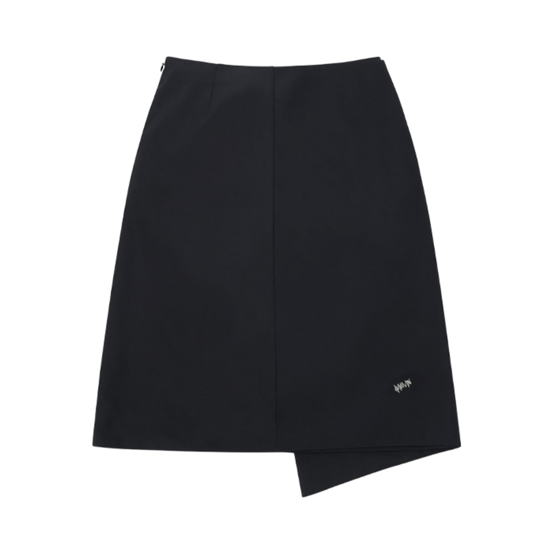 (W) 아더에러 시그니피컨트 BK 태그 스커트 01 느와르((W) Ader Error Sig; BK Tag Skirt 01 Noir) - 2