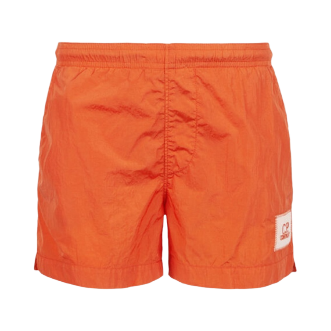 (키즈) C.P. 컴퍼니 U16 크롬-R 스윔 쇼츠 하베스트 펌킨 오렌지 - 23SS((Kids) C.P. Company U16 Chrome-R Swim Shorts Harvest Pumpkin Orange - 23SS) - 1