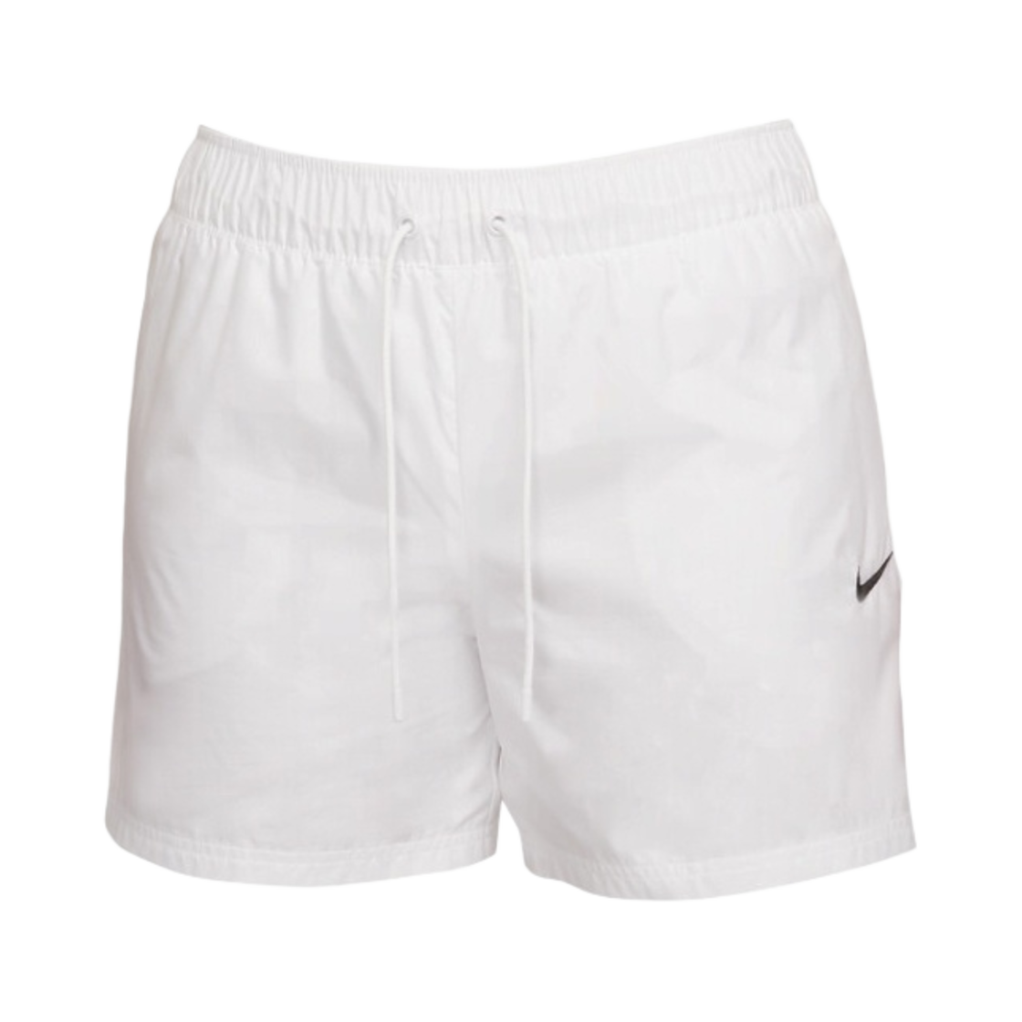 (W) 나이키 NSW 에센셜 리펠 미드 라이즈 쇼츠 화이트 - 아시아((W) Nike NSW Essentials Repel Mid Rise Shorts White - Asia) - 1