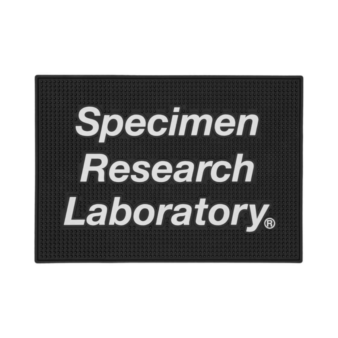 232MYNH-AC08 Neighborhood SRL . Rubber Mat Large Black