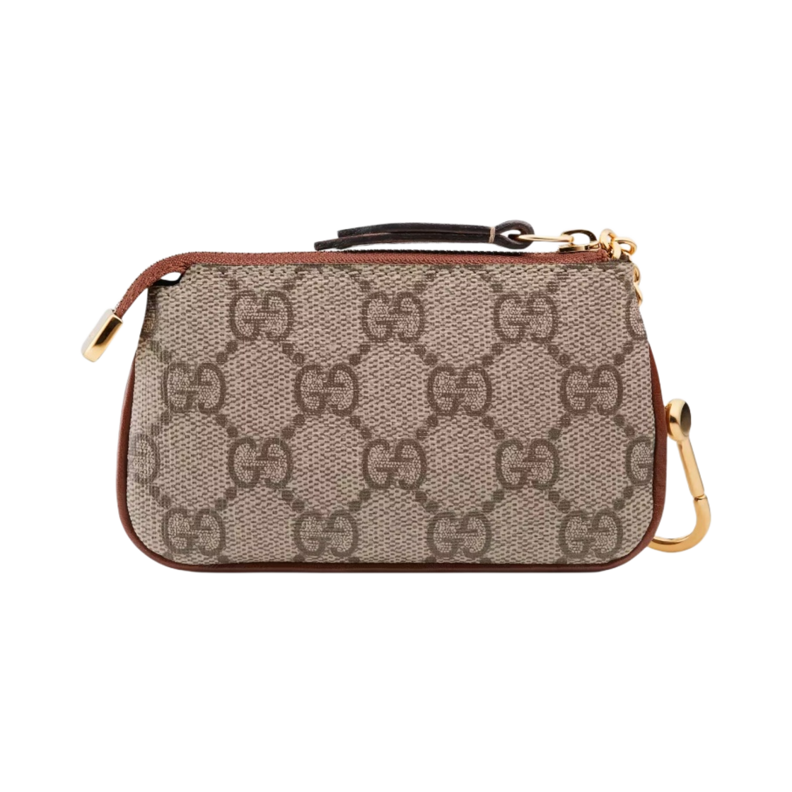 구찌 GG 슈프림 키 파우치 베이지 에보니(Gucci GG Supreme Key Pouch Beige Ebony) - 1
