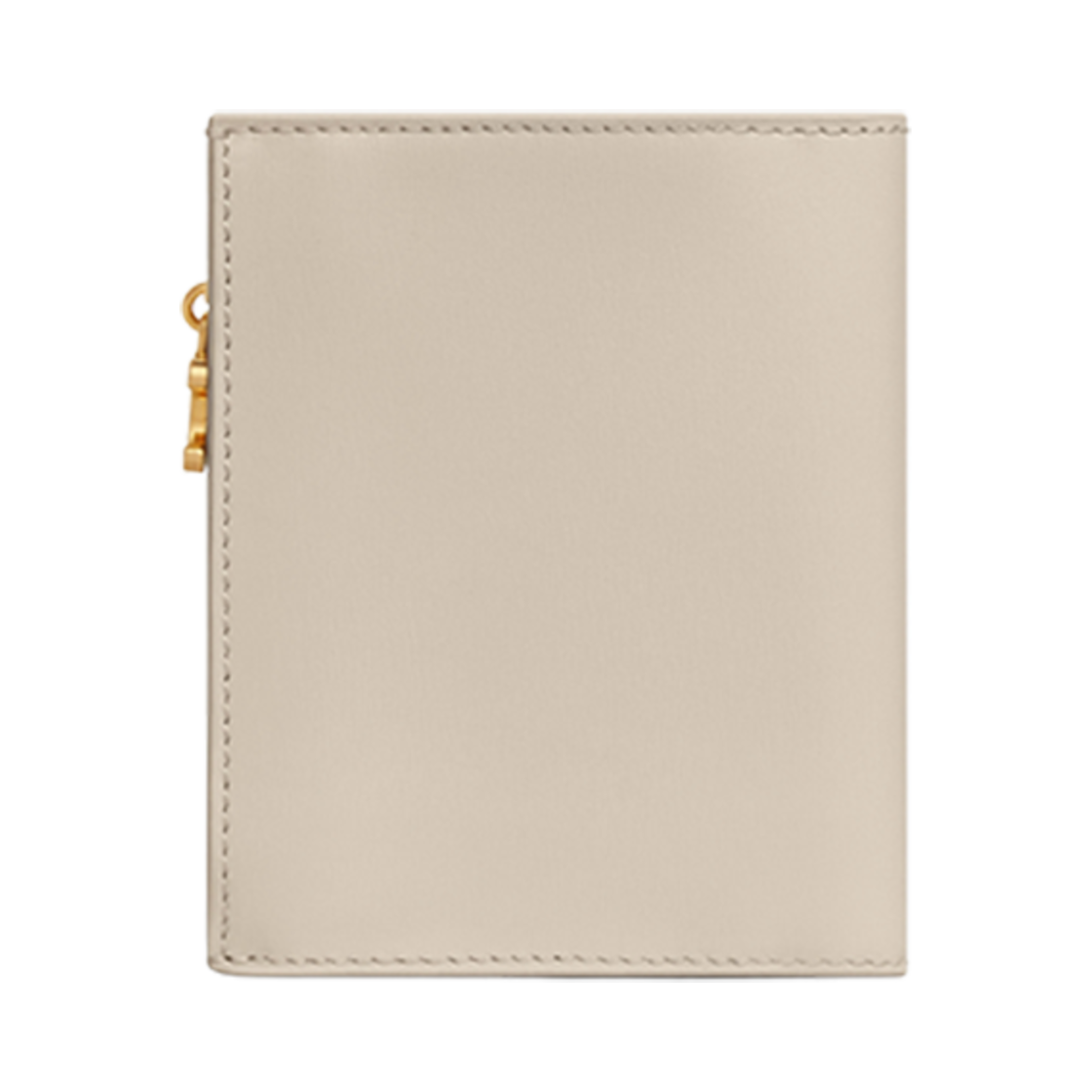 셀린느 트리옹프 컴팩트 월렛 트리옹프 참 샤이니 카프스킨 라이트 스톤(Celine Triomphe Compact Wallet Triomphe Charms in Shiny Calfskin Light Stone) - 2